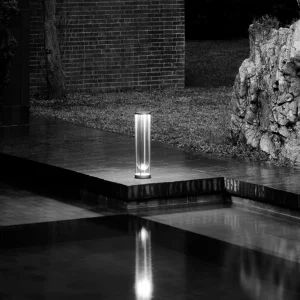 Best Sale FLOS In Vitro Bollard 1, 2.700 K, 40 cm, anthracite Éclairage Extérieur Professionnel