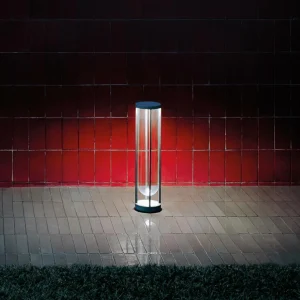 Best Sale FLOS In Vitro Bollard 2, 2.700 K, 60 cm vert foncé Éclairage Extérieur Professionnel