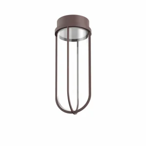 Clearance FLOS In Vitro Ceiling plafonnier 2700 K brun foncé Éclairage Extérieur Professionnel
