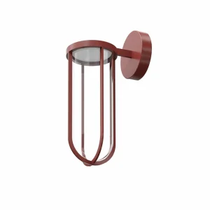 Online FLOS In Vitro Wall applique, 2 700 K terracotta Éclairage Extérieur Professionnel