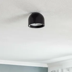 Store plafonnier Wan en noir Éclairage De Bureau