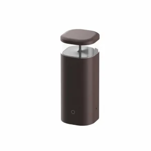 New FLOS Pointbreak Bollard 2, 2 700K brun foncé 30cm Éclairage Extérieur Professionnel