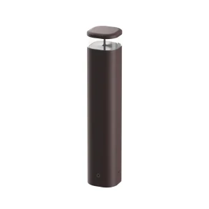 Online FLOS Pointbreak Bollard 2, 2 700K brun foncé 60cm Éclairage Extérieur Professionnel