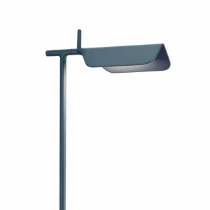 Shop Tab F lampadaire LED, bleu mat Éclairage De Bureau