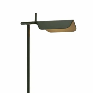 Online Tab F lampadaire LED, vert foncé mat Éclairage De Bureau