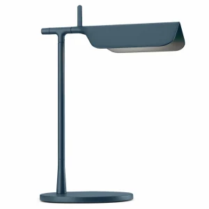 Online Tab T lampe à poser LED, bleu mat Éclairage De Bureau