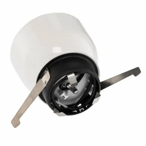 Shop FLOS Wan - downlight haute tension, blanc Éclairage De Magasins