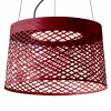 Outlet Twiggy Grid suspension LED, carmin Éclairage Extérieur Professionnel