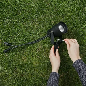 Outlet Garden 24 spot LED, noir, 9 watts Éclairage Extérieur Professionnel