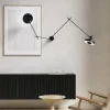 Sale Arigato applique 2 lampes 90cm noire Éclairage De Bureau