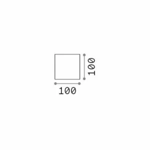Shop Ideal Lux applique d'extérieur LED Atom anthracite, 10 cm, métal Éclairage Extérieur Professionnel