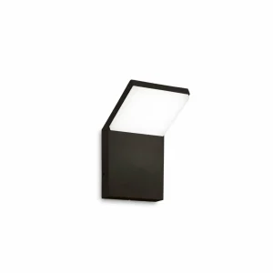 Store Ideal Lux applique d'extérieur LED Style, noir, aluminium, 3.000 K Éclairage Extérieur Professionnel