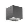 Shop Ideal Lux applique d'extérieur Rubik anthracite Alu 10 cm 4.000 K Éclairage Extérieur Professionnel