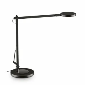 Best Sale Ideal Lux Futura lampe de bureau LED noire Éclairage De Bureau