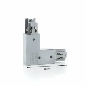 Cheap Angle 90° Terre Extérieur pour LKM quadro, argenté Éclairage De Magasins