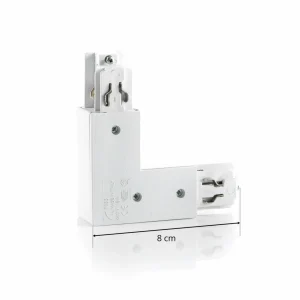 Flash Sale Angle 90° terre intérieur pour LKM quadro, blanc Éclairage De Magasins