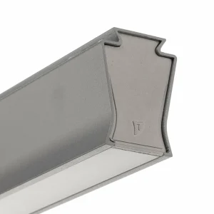 Fashion Boma lampe linéaire triphasée 91,5cm argentée Éclairage De Magasins