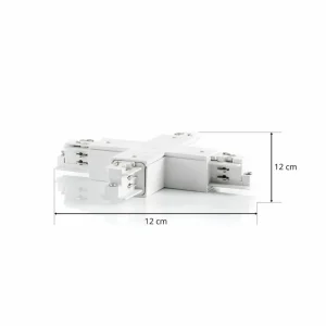 Best connecteur en X système triphasé LKM, blanc Éclairage De Magasins