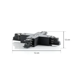 Cheap connecteur en X système triphasé LKM, noir Éclairage De Magasins