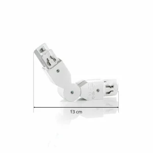 Fashion connecteur inclinable triphasé LKM blanc Éclairage De Magasins