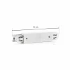 Best Sale connecteur longitudinal alimentation, blanc Éclairage De Magasins
