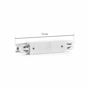 Best Sale connecteur longitudinal alimentation, blanc Éclairage De Magasins