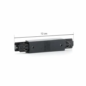 Shop connecteur longitudinal alimentation, noir Éclairage De Magasins