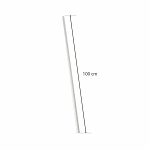 Hot couvercle pour rail 1 m, triphasé, blanc Éclairage De Magasins