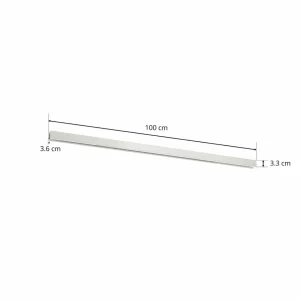 Flash Sale LKM Quadro rail triphasé, 1 mètre blanc Éclairage De Magasins
