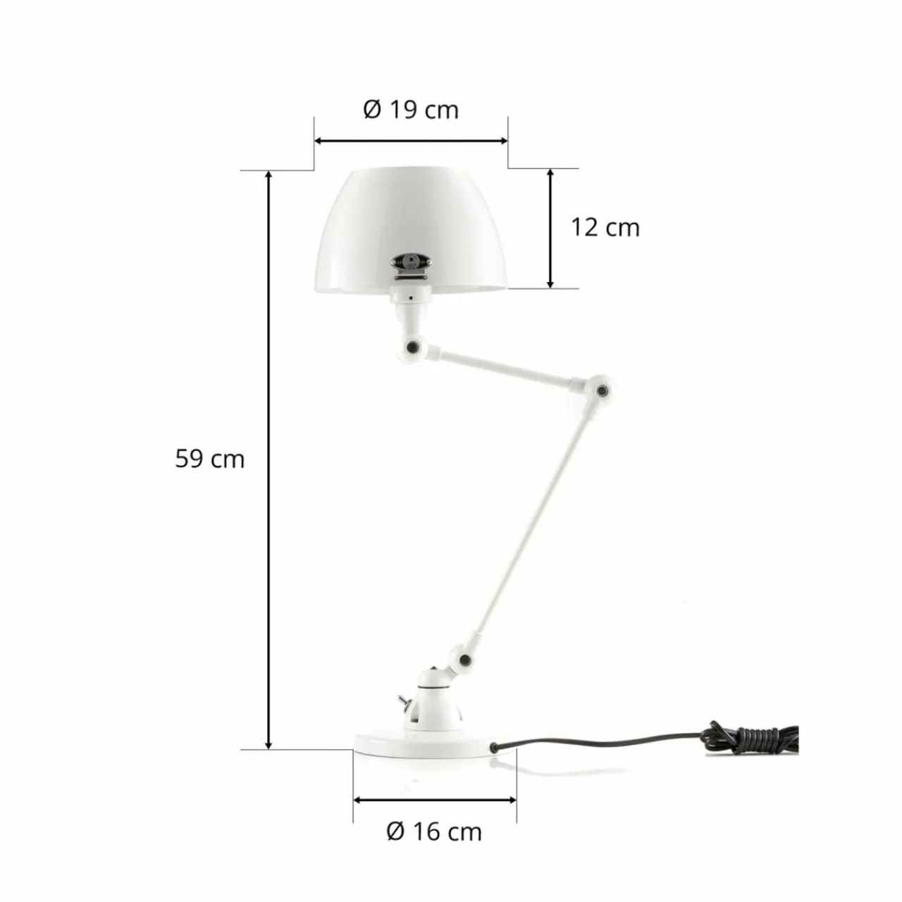 jield_aicler_aic_lampe__poser_blanche_5.webp Cheap Aicler AIC373 lampe à poser, blanche Éclairage De Bureau