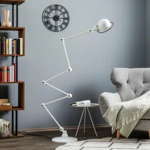 Discount Loft D9406 lampadaire 6x40 cm, blanc Éclairage De Bureau