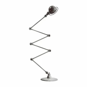 New Loft D9406 lampe sur pied 6x40cm, acier brossé Éclairage De Bureau