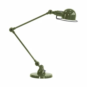 Fashion Signal SI333 Lampe de table avec pied, vert olive Éclairage De Bureau