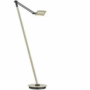 Best Sale Lampadaire arqué LED Evolo CCT, taupe Éclairage De Bureau