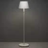 Cheap Lampadaire LED Pomezia pour extérieur, USB, blanc Éclairage Extérieur Professionnel