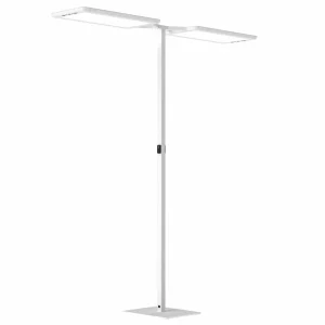 Flash Sale Lampadaire LED Yara.double CCT, BT, LTX, blanc Éclairage De Bureau