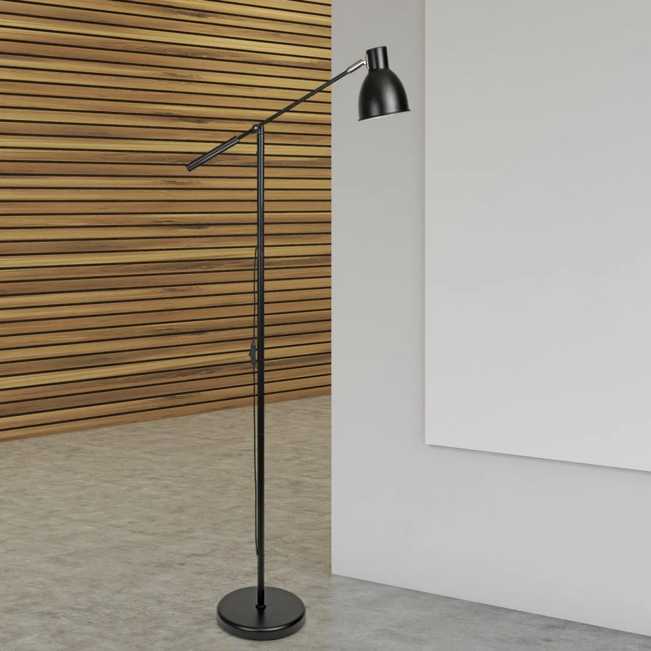 lampadaire_maulfinja_en_noir_mat_0.webp Clearance Lampadaire finja en noir mat Éclairage De Bureau