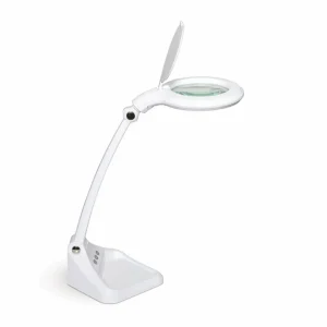 Fashion Lampe à loupe LED iris, intensité variable, blanc Éclairage Technique