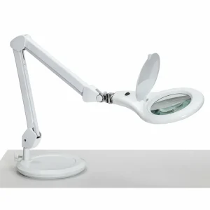 Discount Lampe à loupe LED makro, socle, blanc Éclairage Technique