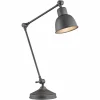 Cheap Lampe à poser Emoti, anthracite, hauteur 45 cm, réglable Éclairage De Bureau