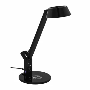 Best Lampe à poser LED Banderalo CCT dim QI noire Éclairage De Bureau