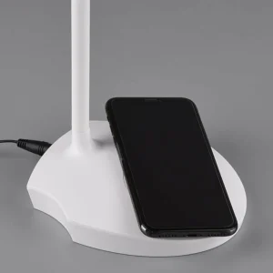 Best Lampe à poser LED Load chargeur à induction, blanc Éclairage De Bureau