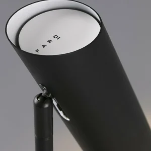 Cheap Lampe à poser Link, noir mat, acier, hauteur 46 cm Éclairage De Bureau