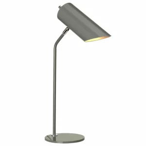 Fashion Lampe à poser Quinto gris foncé/nickel Éclairage De Bureau