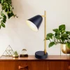 Cheap Lampe à poser Triton noire et dorée Éclairage De Bureau