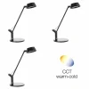 New Lampe de bureau LED Kaila, noire Éclairage De Bureau