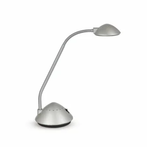 Cheap Lampe de bureau LED arc, argentée Éclairage De Bureau