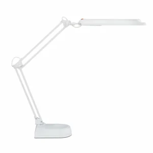 Cheap Lampe de table LED Atlantic m. Pied blanc Éclairage De Bureau