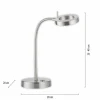 Cheap Lampe de table LED Hensko, variateur tactile Éclairage De Bureau