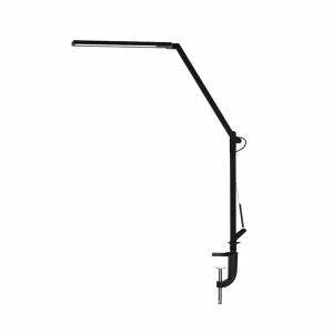 Fashion Lampe de table LED Sella pince CCT dimmable noire Éclairage De Bureau